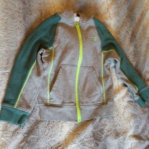 XS Champion hooded sweatshirt.